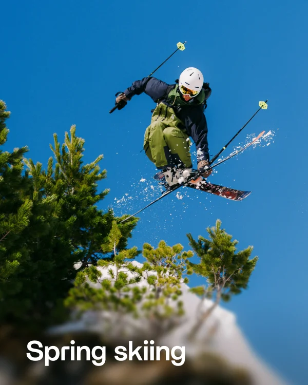 Find the look you need for spring and après skiing.