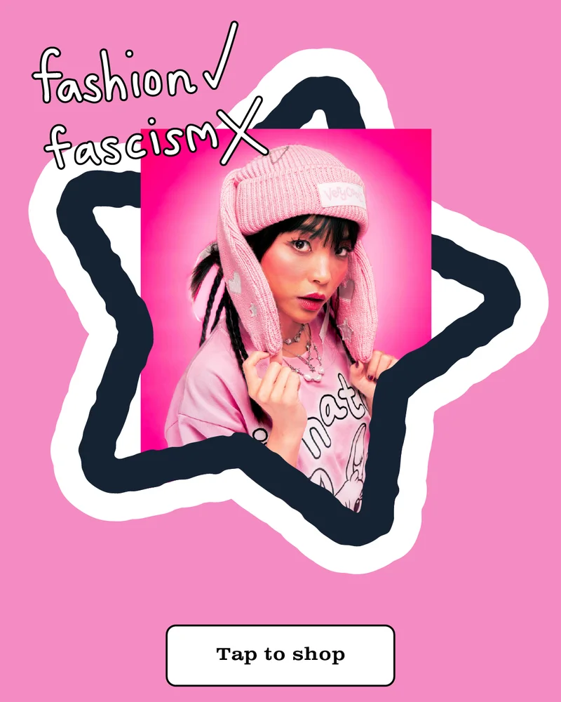 The Pink Floppy Beanie