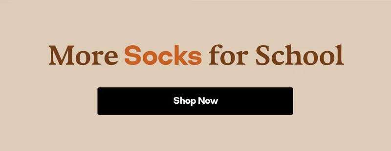 More Socks for School | Shop Now