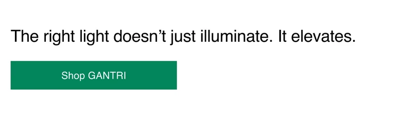 The right light doesn’t just illuminate. It elevates.