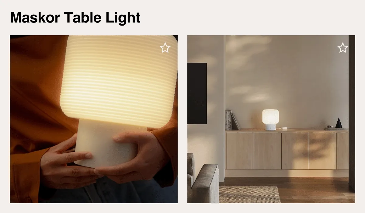 Maskor Table Light