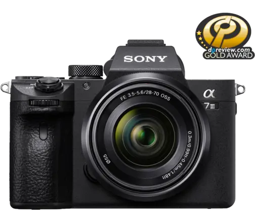 Sony Alpha 7 III - Full-frame Interchangeable Lens Camera & Lens Kit 24.2MP, 10FPS, 4K/30p K