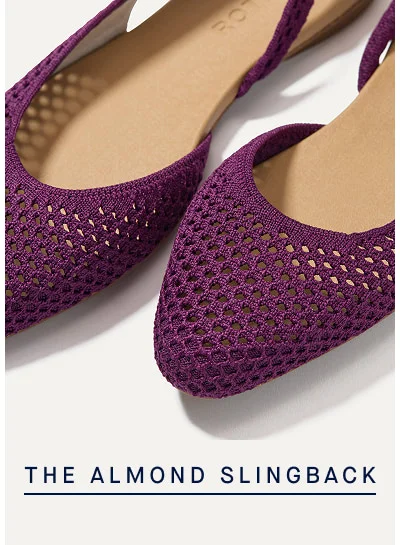 THE ALMOND SLINGBACK THE ALMOND SLINGBACK