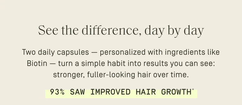 See the difference, day by day
