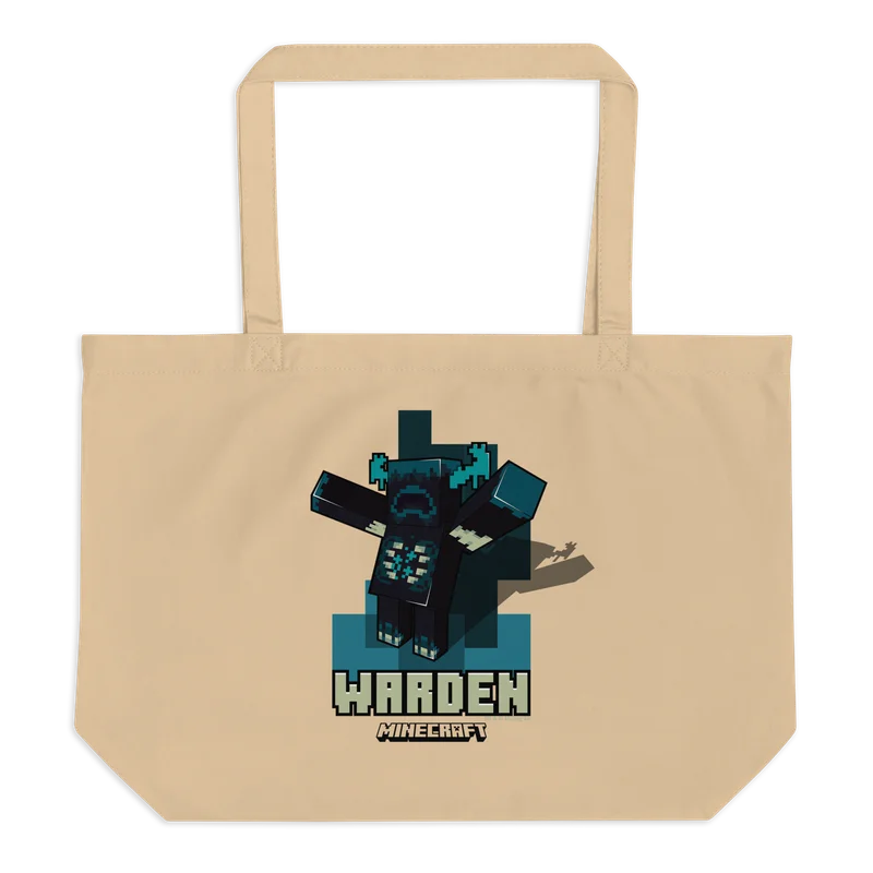 Image of Minecraft Warden Large Eco Tote