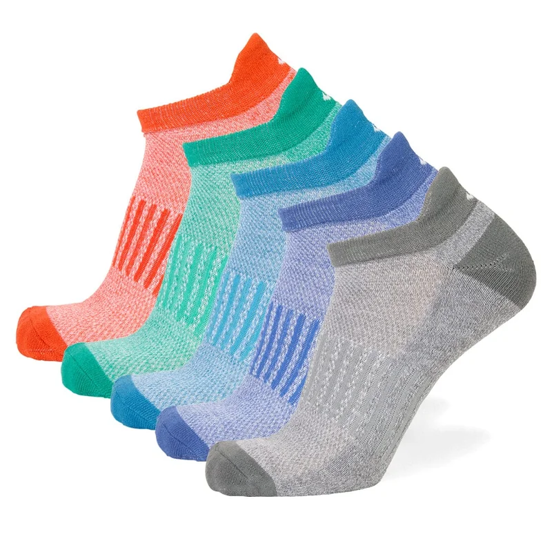 Image of J's Athletic No Show 5 Pack - Assorted