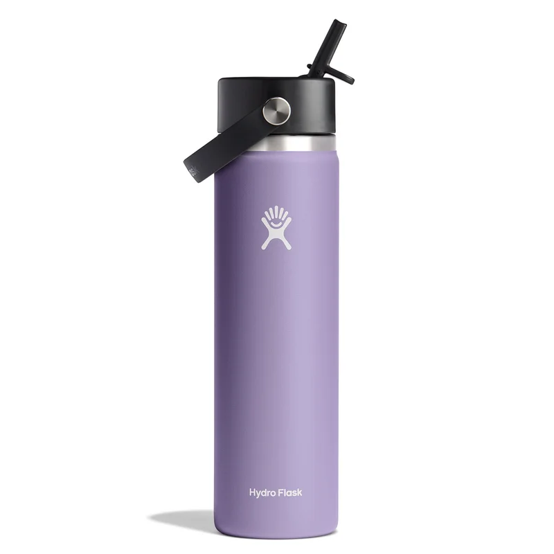 Image of 24 oz Wide Mouth with Flex Straw Cap - Moonshadow