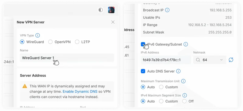 WireGuard VPN now runs over IPv6