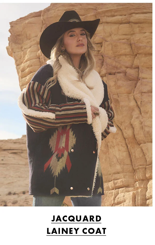 Jacquard Lainey Coat