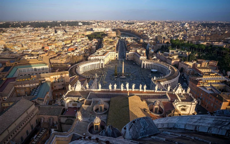 A view of the Vatican