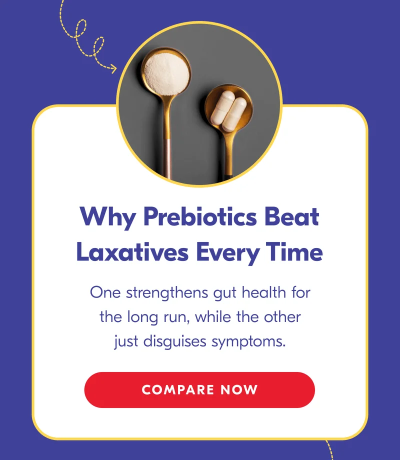 Why Perbiotics Beat Laxatives Every Time