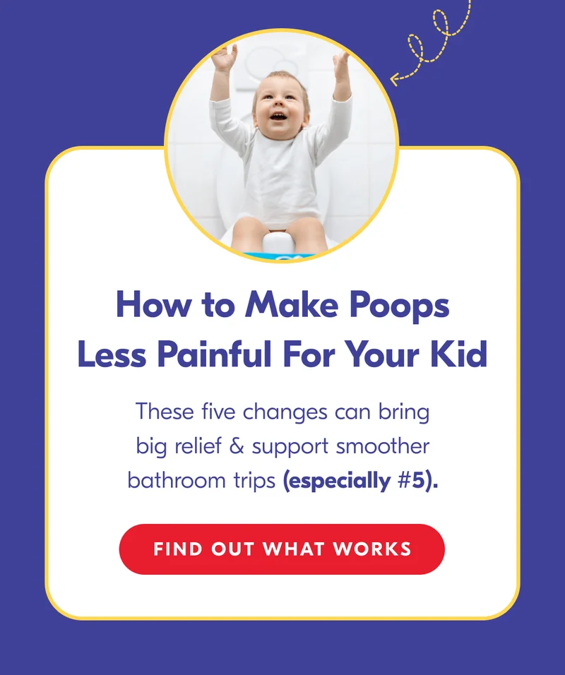 How to Make Poops Less Painful for your Kid