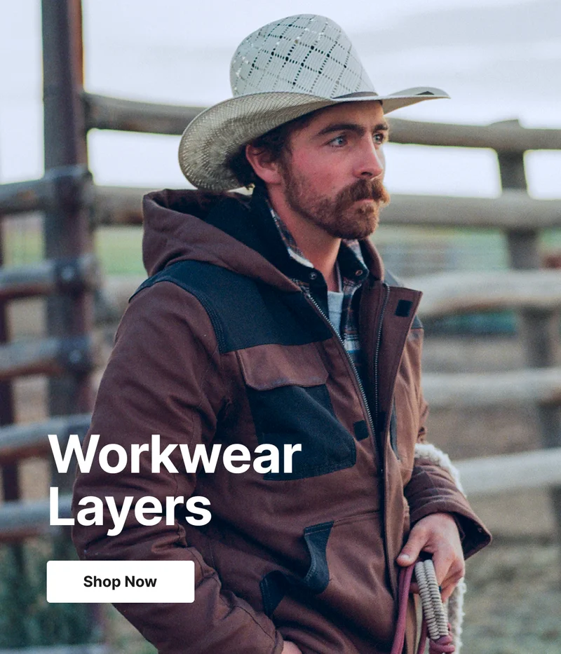 Workwear Layers. Shop Now.