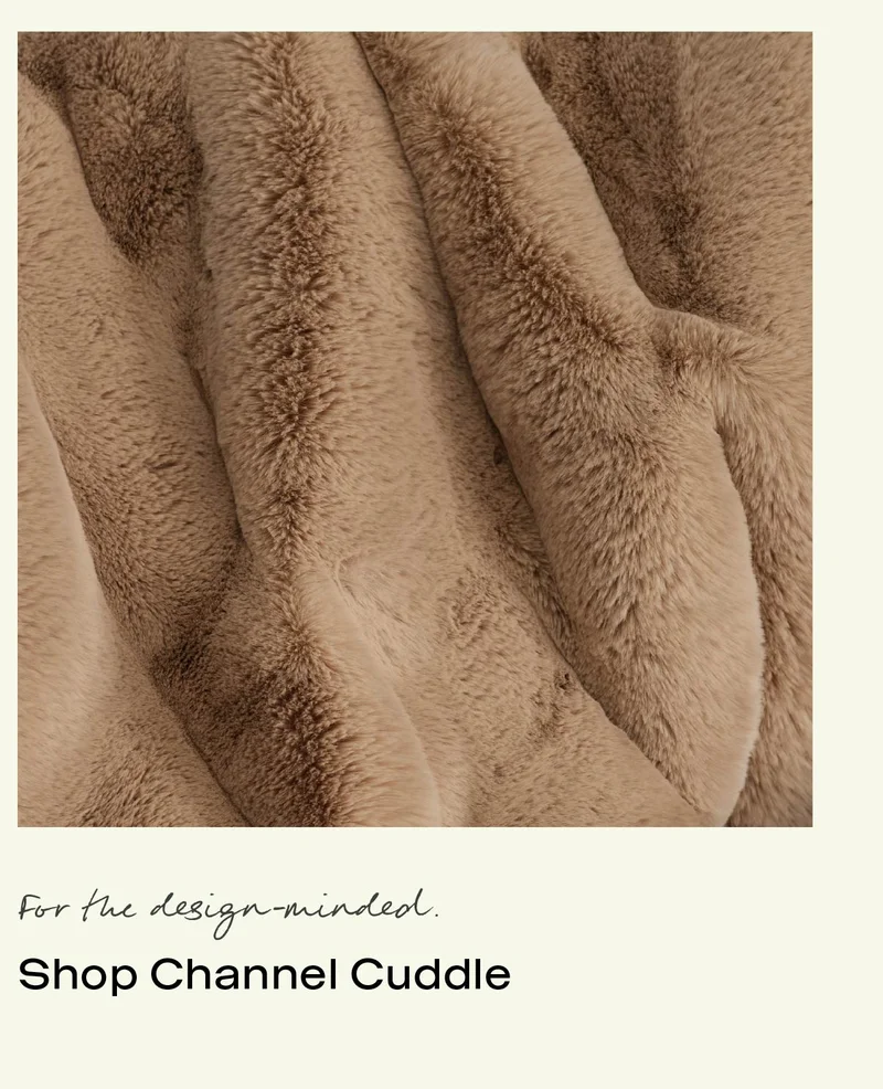 Channel Cuddle Blanket