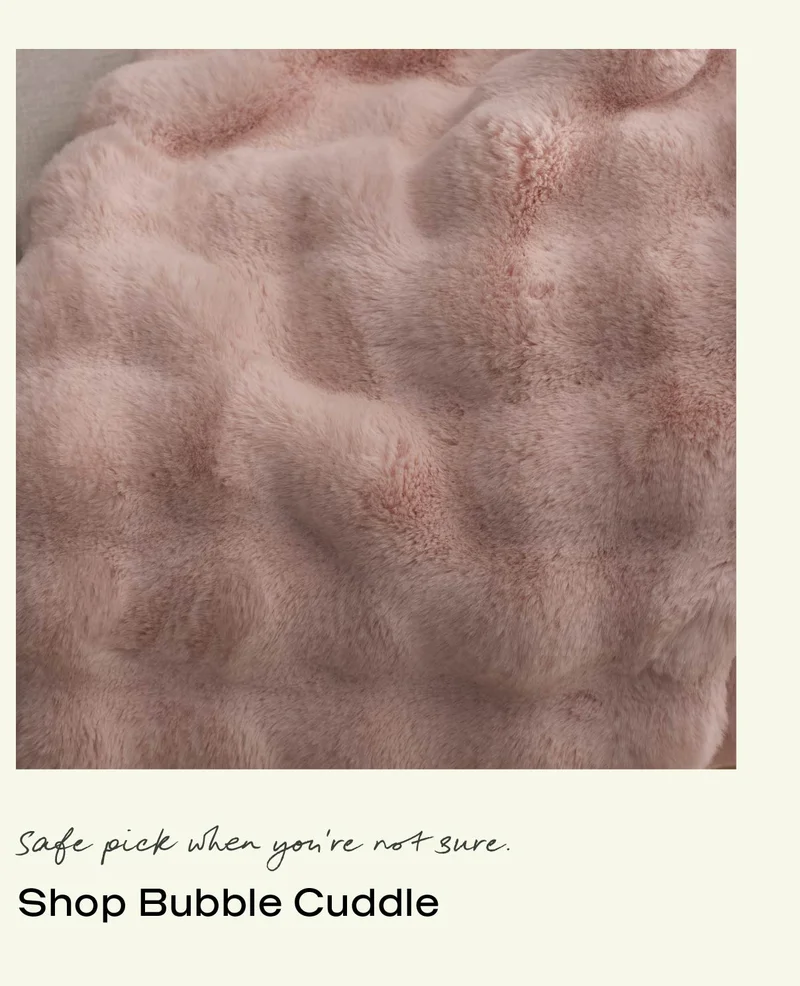 Bubble Cuddle Blanket