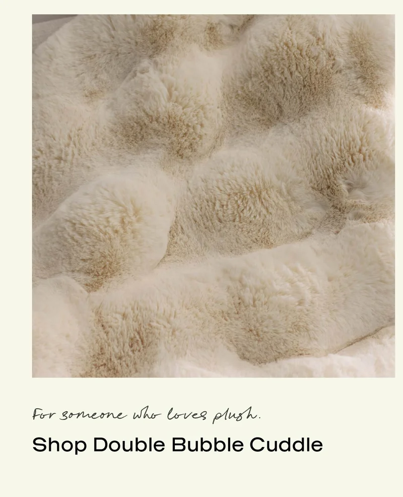 Double Bubble Cuddle Blanket