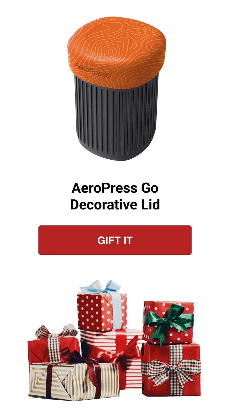 AeroPress Go Decorative Lid