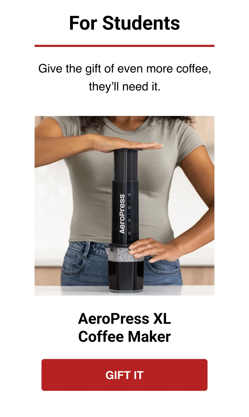 AeroPress XL Coffee Maker
