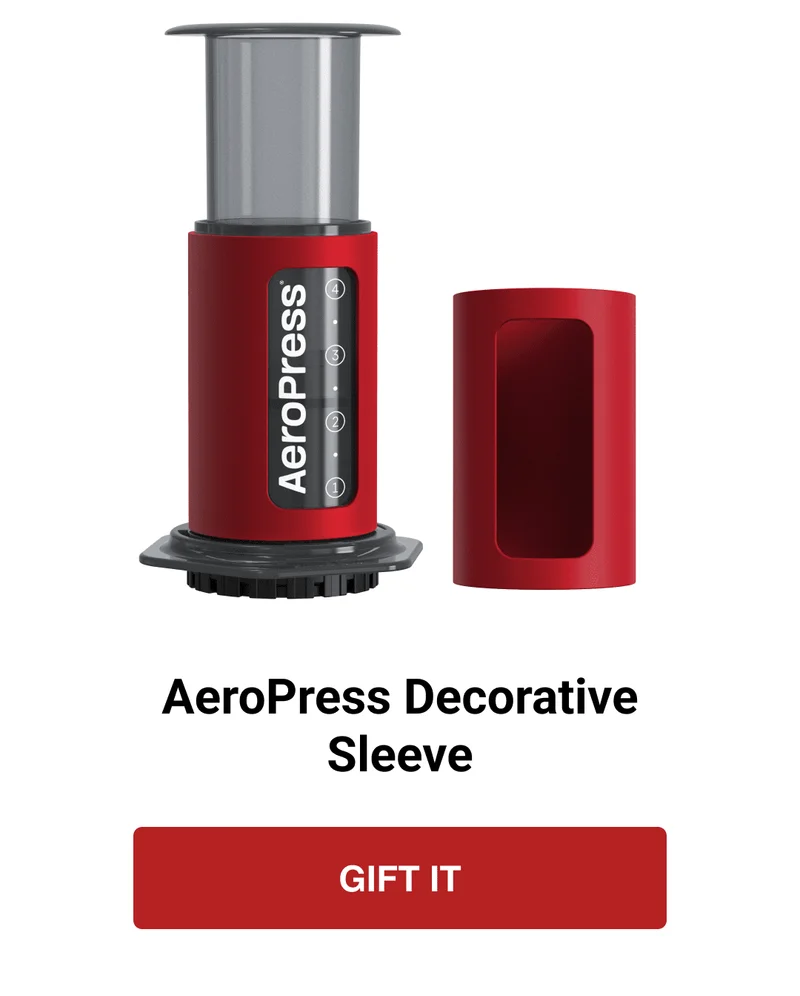 AeroPress Decorative Sleeve