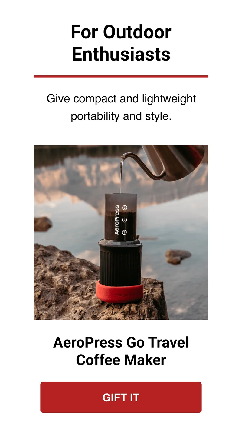 AeroPress Go Travel Coffee Maker