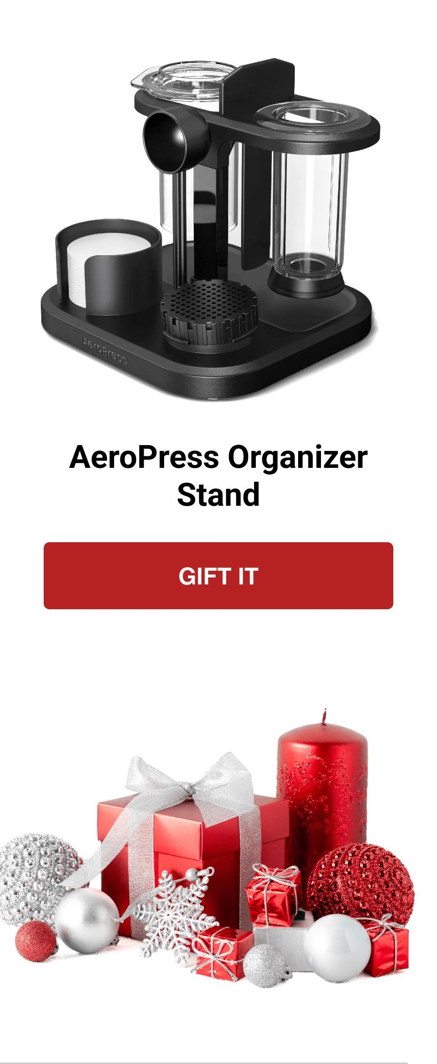 AeroPress Organizer Stand