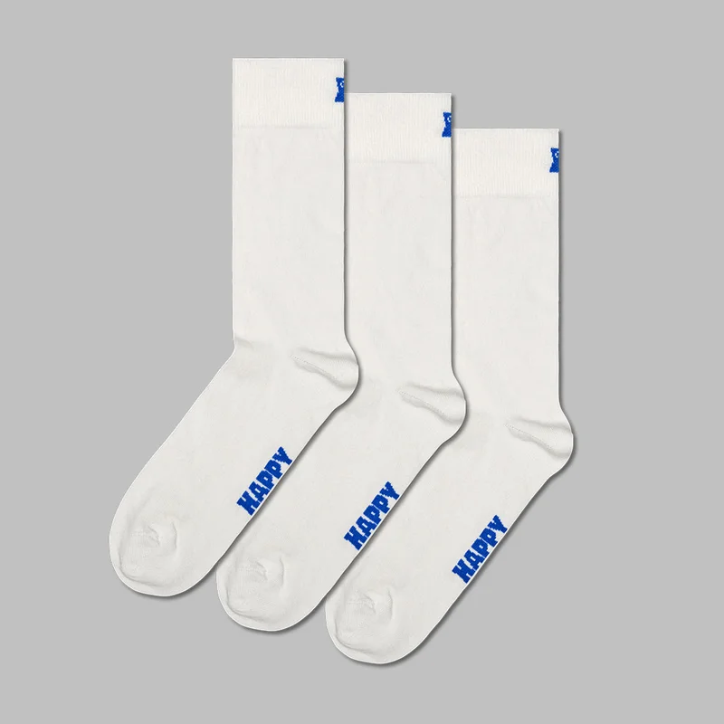 3-Pack Solid Socks