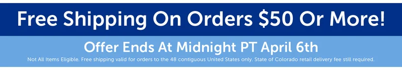 Free Shipping - Offer Ends At Midnight PT April 6th