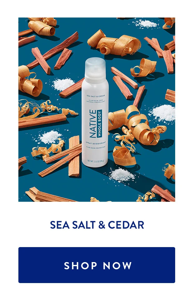 SEA SALT & CEDAR | SHOP NOW