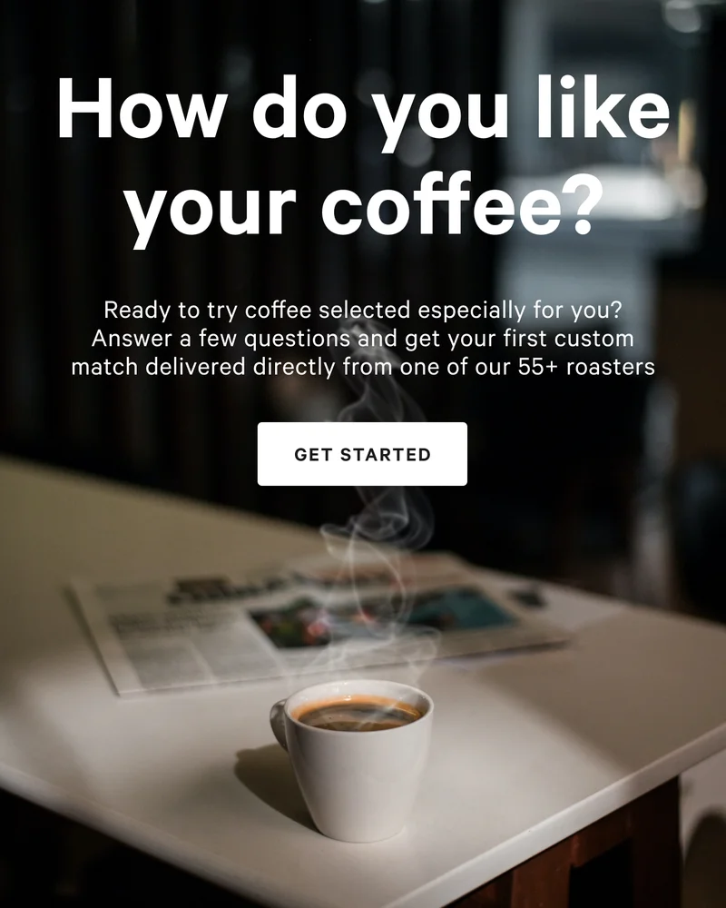How do you like your coffee?