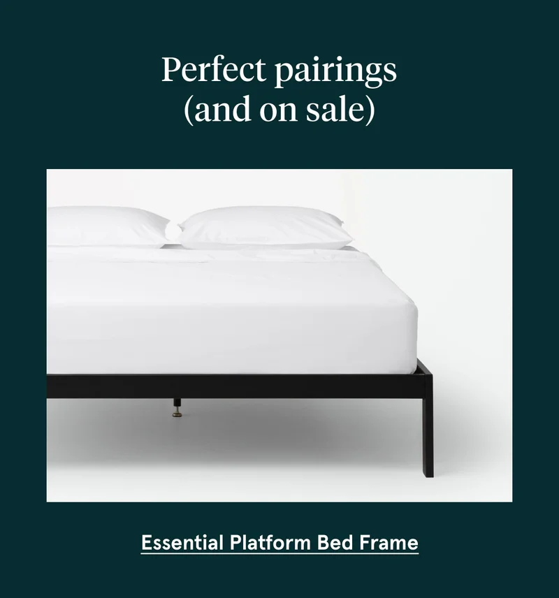 Essential Platform Bed Frame