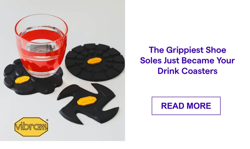The Grippiest Shoe Soles Just Became Your Drink Coasters