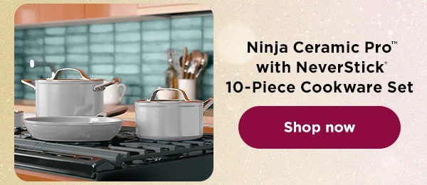 Ninja Ceramic Pro™ with NeverStick® 10-Piece Cookware Set