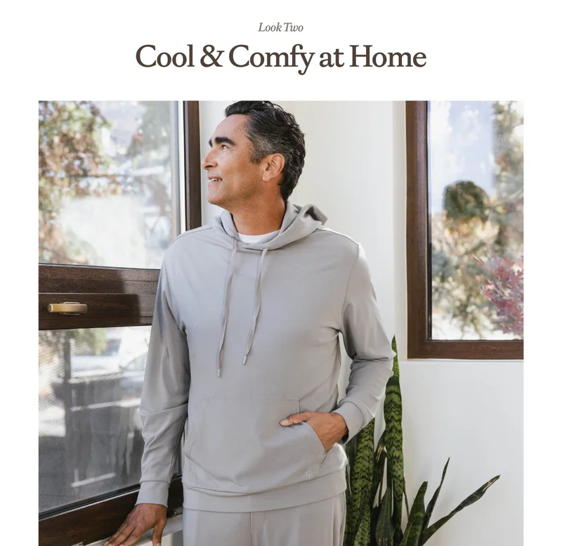 Look Two: Cool & Comfy at Home