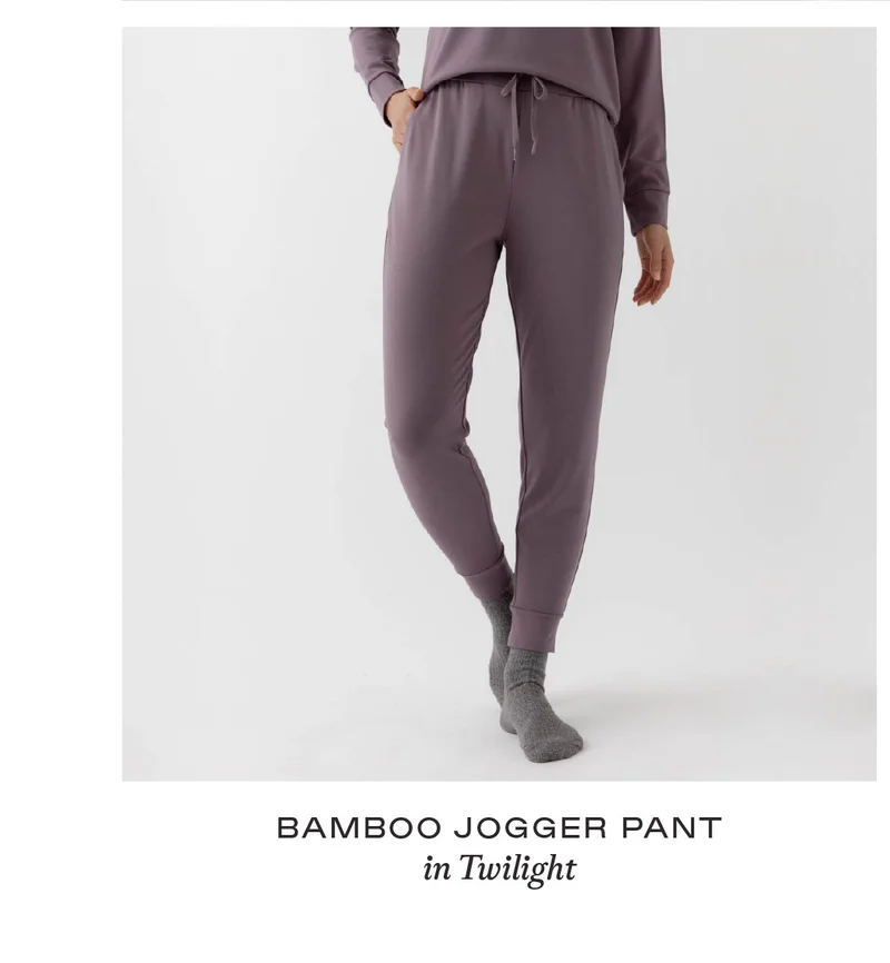 Bamboo Jogger Pant - Shop Now