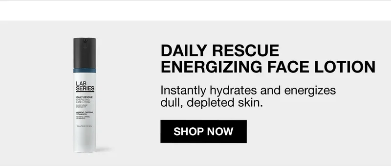 DAILY RESCUE ENERGIZING FACE LOTION | Instantly hydrates and energizes dull, depleted skin. | SHOP NOW