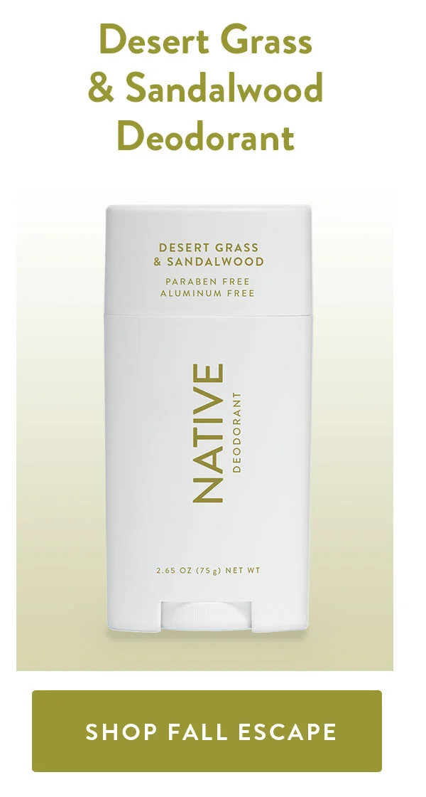 Desert Grass & Sandalwood Deodorant | SHOP FALL ESCAPE