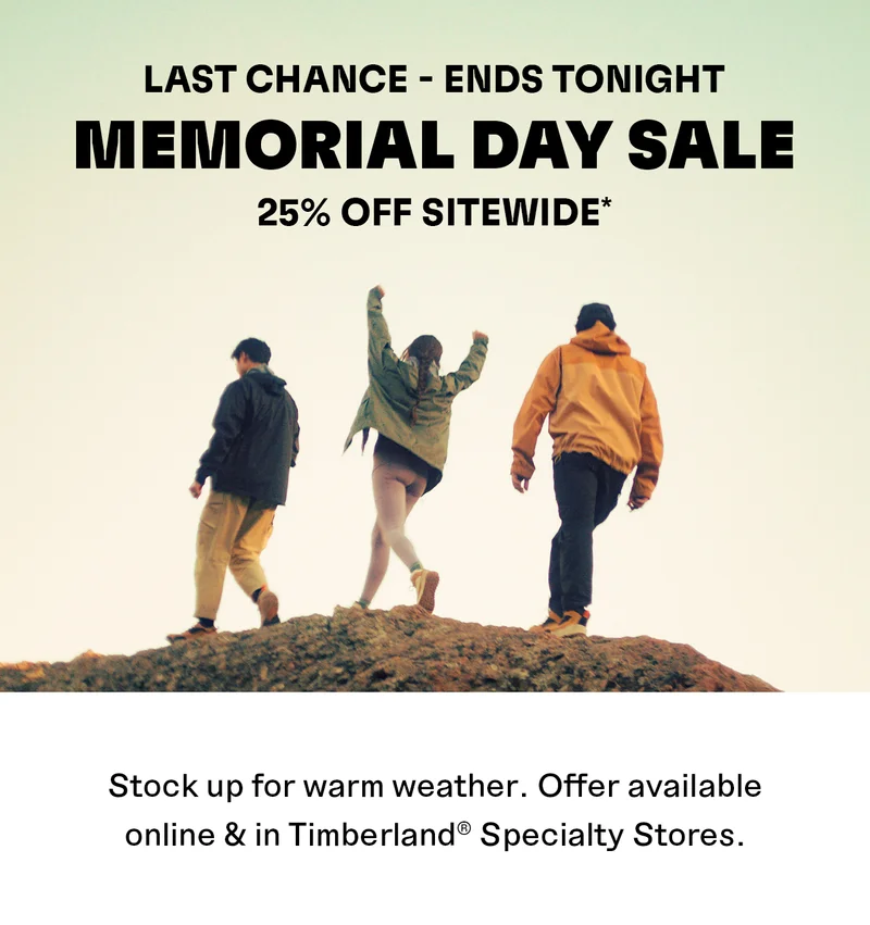 Last Chance - Ends Tonight. Memorial Day Sale 25% off sitewide*