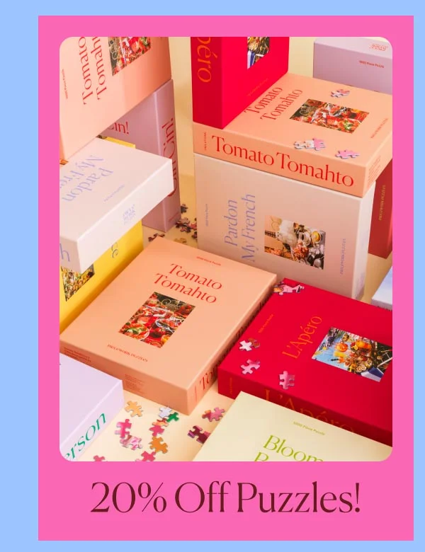 20% Off Puzzles!