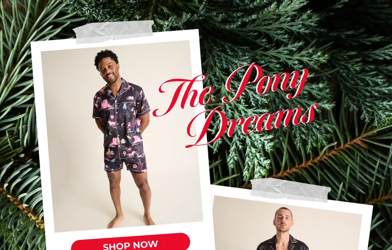 Satin PJ Set: The Pony Dreams