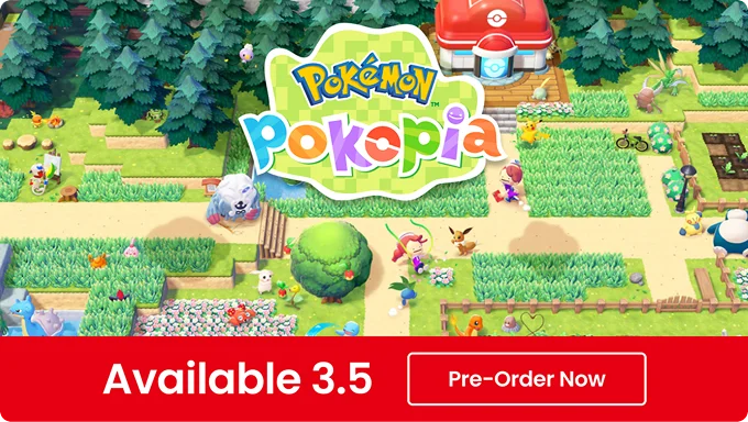 Pokémon Pokopia | Available 3.5 | Pre-Order Now