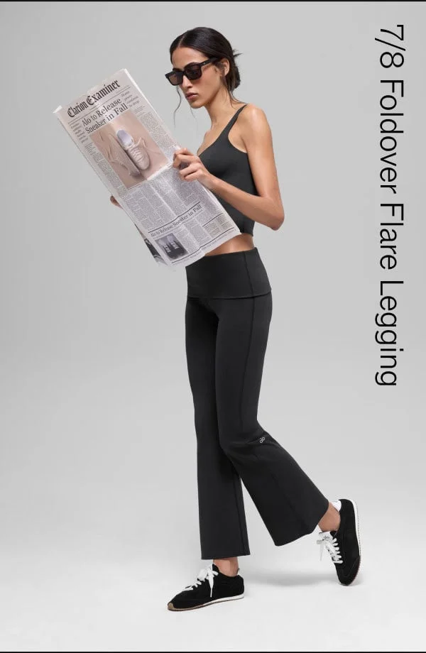 7/8 Foldover Flare Legging