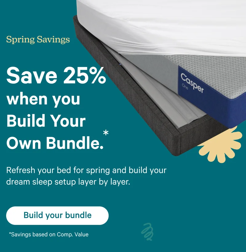 Spring Savings; Save 25% when you Build Your Own Bundle*
