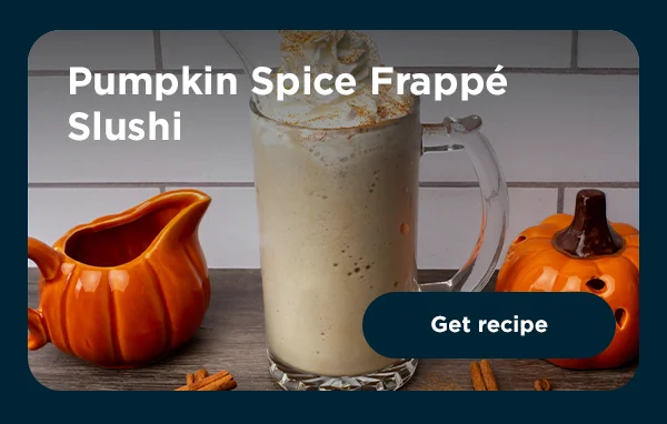 Pumpkin Spice Frappe Slushi