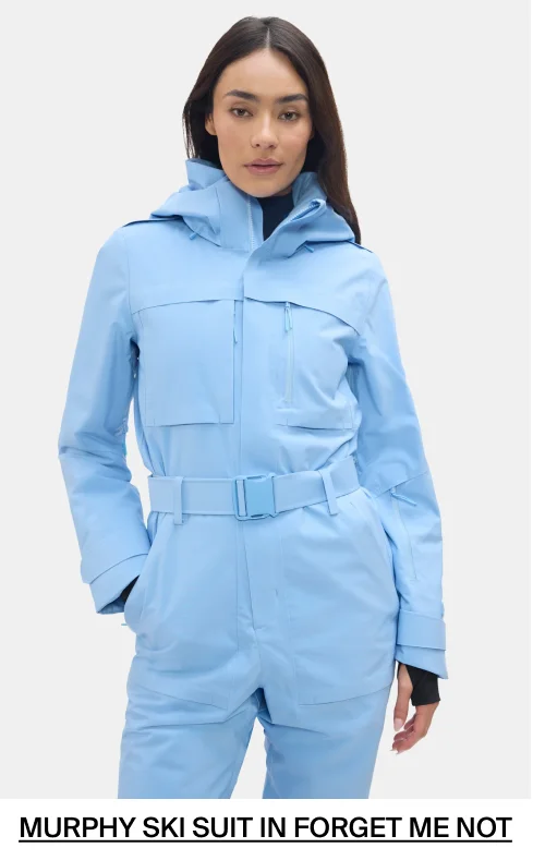 Shop the Murphy Ski Suit in Forget Me Not
