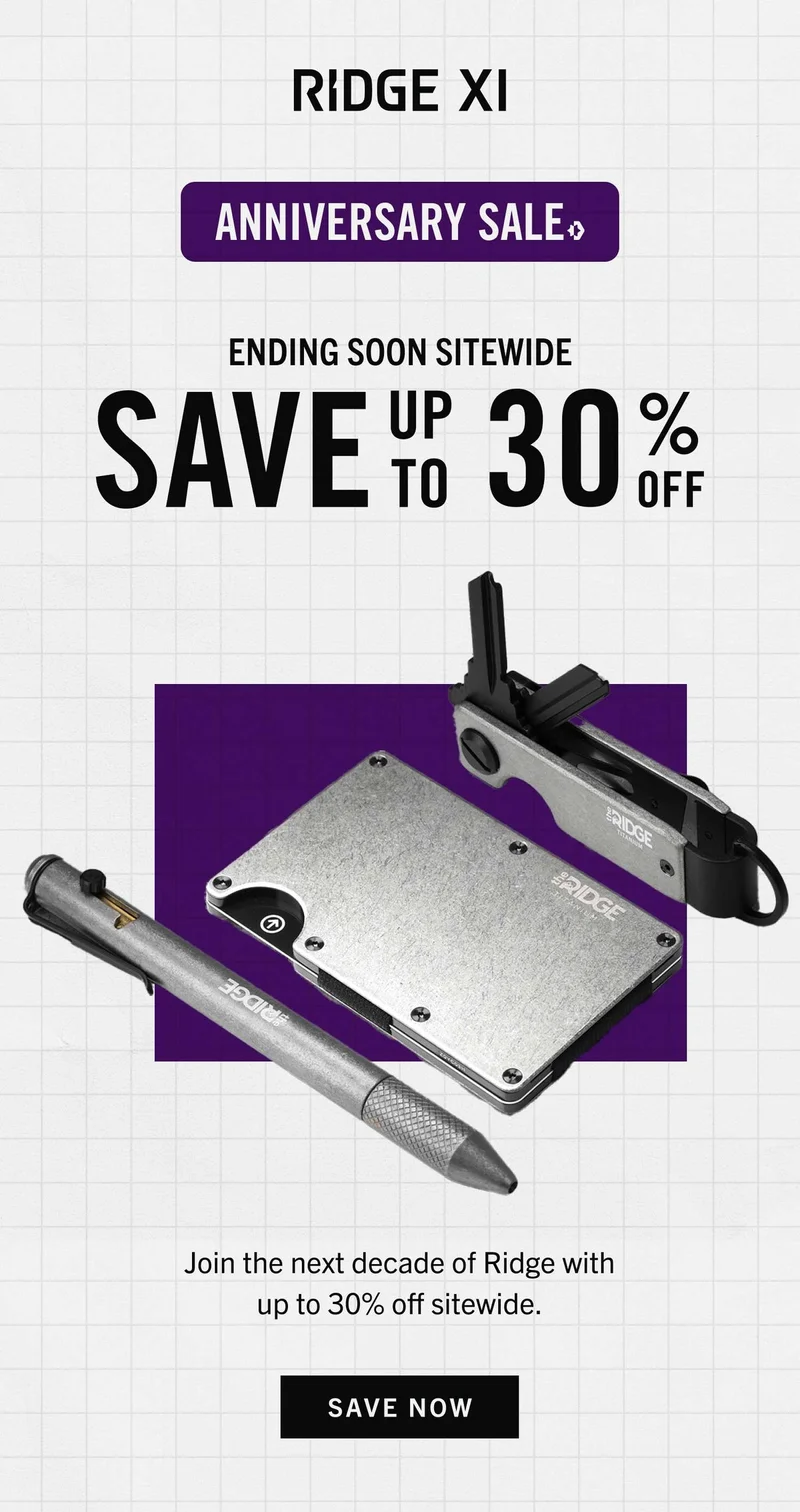Save up to 30% off