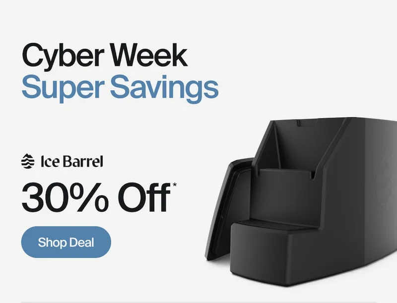 Cyber Monday starts now!