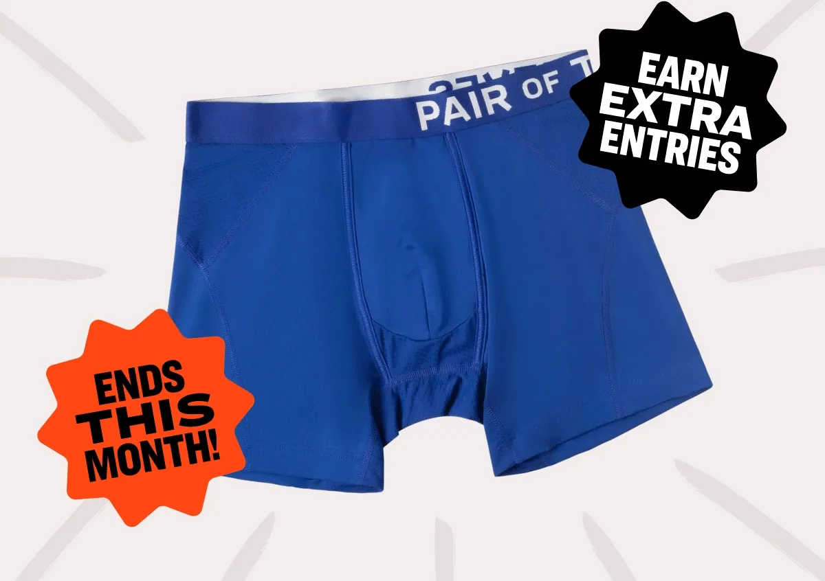Ends this Month! Earn Extra Entries