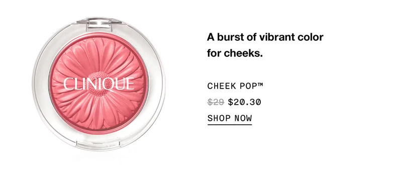 A burst of vibrant color for cheeks CHEEK POP™ $20.30 SHOP NOW