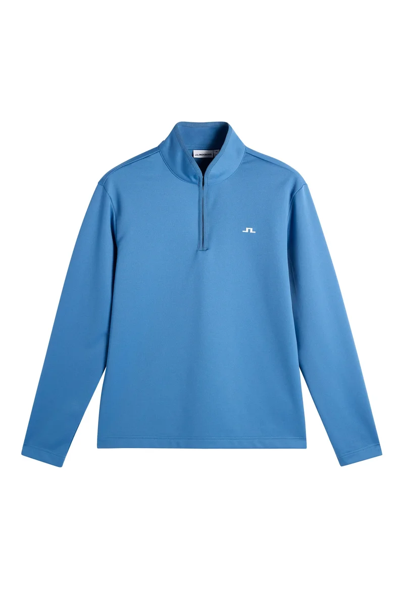 Image of Clide Quarter Zip Mid Layer / Federal Blue