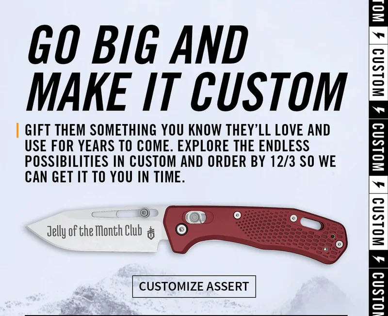 Gerber Gear customized Assert folding knife Gerber Gear customized Assert folding knife